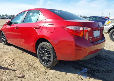 2018 Toyota Corolla L z USA, uszkodzony, nr VIN 2T1BURHE2JC124537